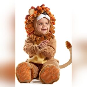 Adorable Lion Kids Costume - Brown and Orange 18 - 24 Months New